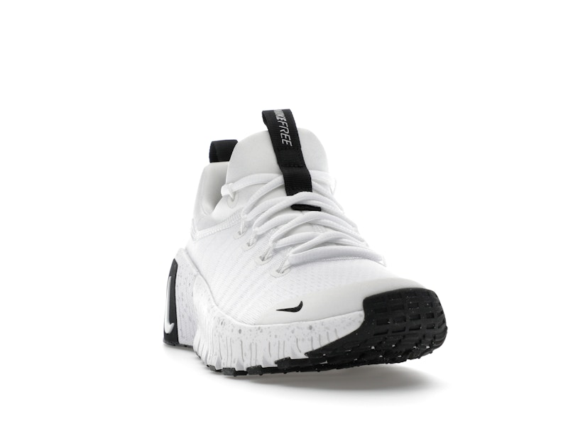 Nike Free Metcon 6 White Metallic Silver Light Smoke Grey Black (Women's) - image 8