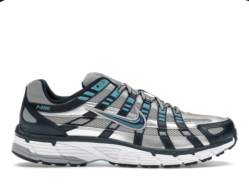 Nike P-6000 Armory Navy Flat Silver