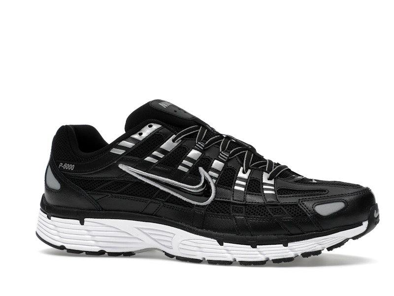 Nike P-6000 Black White Metallic Silver - image 3