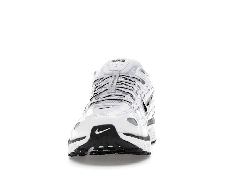 Nike P-6000 White Metallic Silver Black - image 11