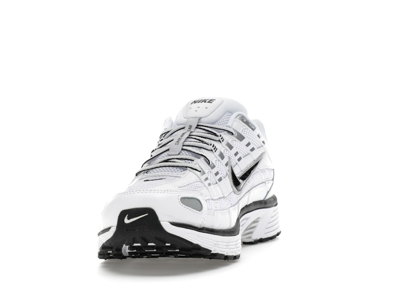 Nike P-6000 White Metallic Silver Black - image 12