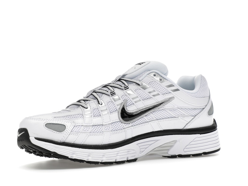 Nike P-6000 White Metallic Silver Black - image 16