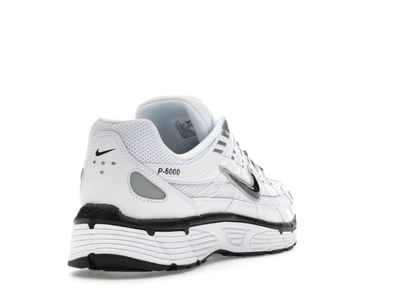 Nike P-6000 White Metallic Silver Black - image 31