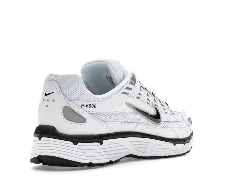 Nike P-6000 White Metallic Silver Black - image 32