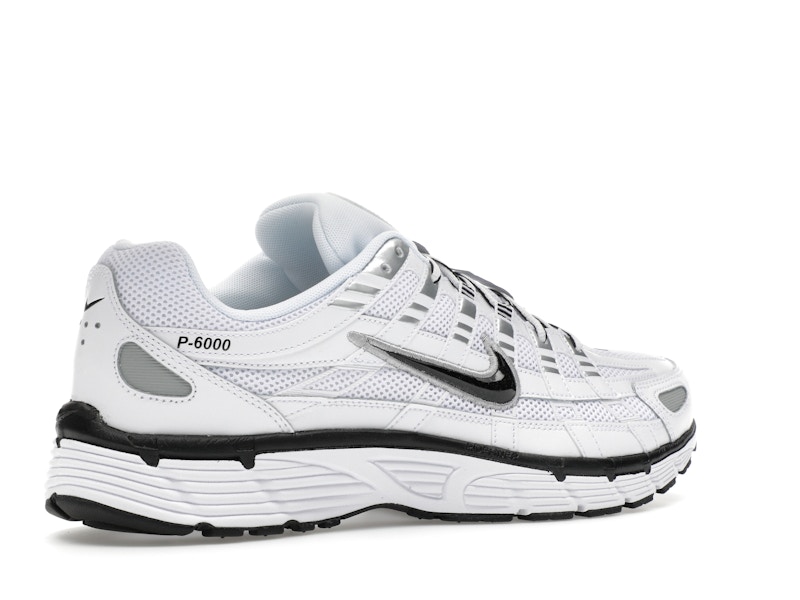 Nike P-6000 White Metallic Silver Black - image 34