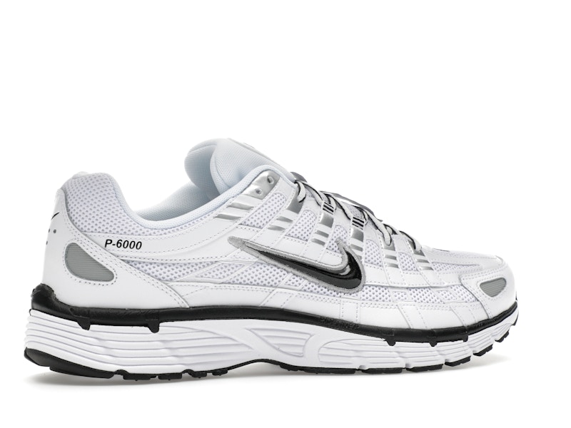 Nike P-6000 White Metallic Silver Black - image 35
