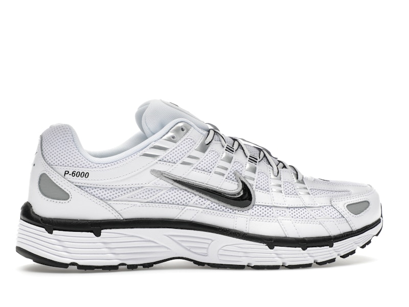 Nike P-6000 White Metallic Silver Black - image 36