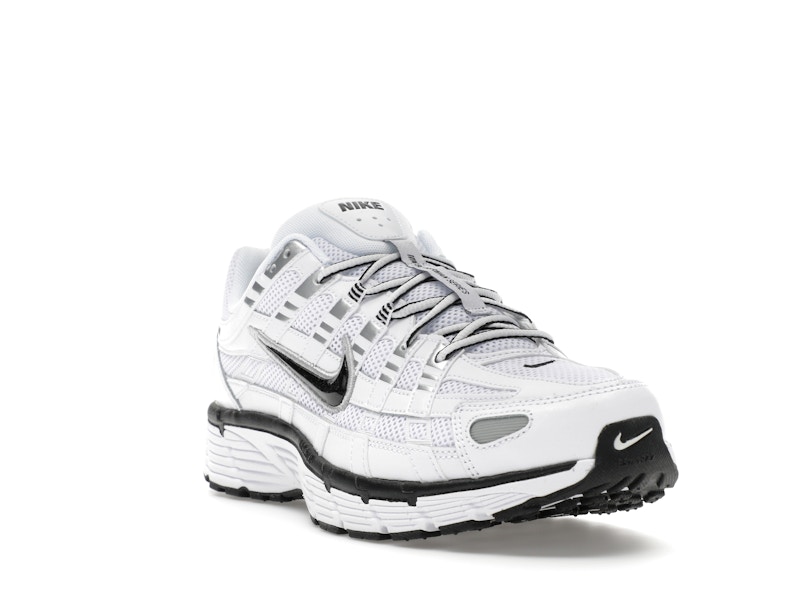 Nike P-6000 White Metallic Silver Black - image 7