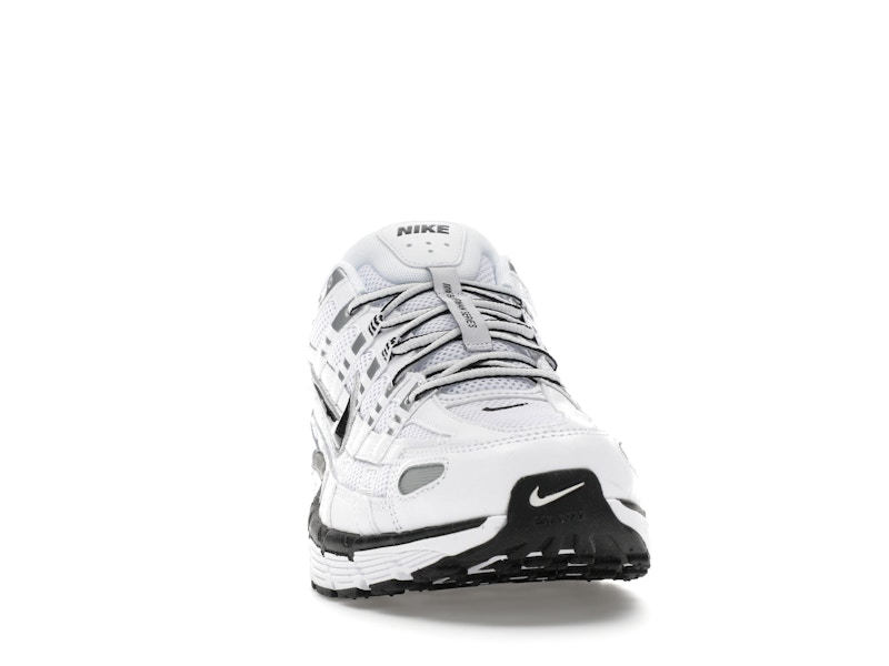 Nike P-6000 White Metallic Silver Black - image 9