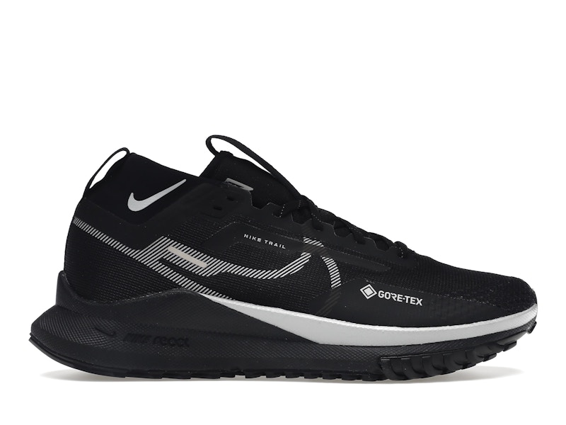 Nike React Pegasus Trail 4 Gore-Tex Black Wolf Grey