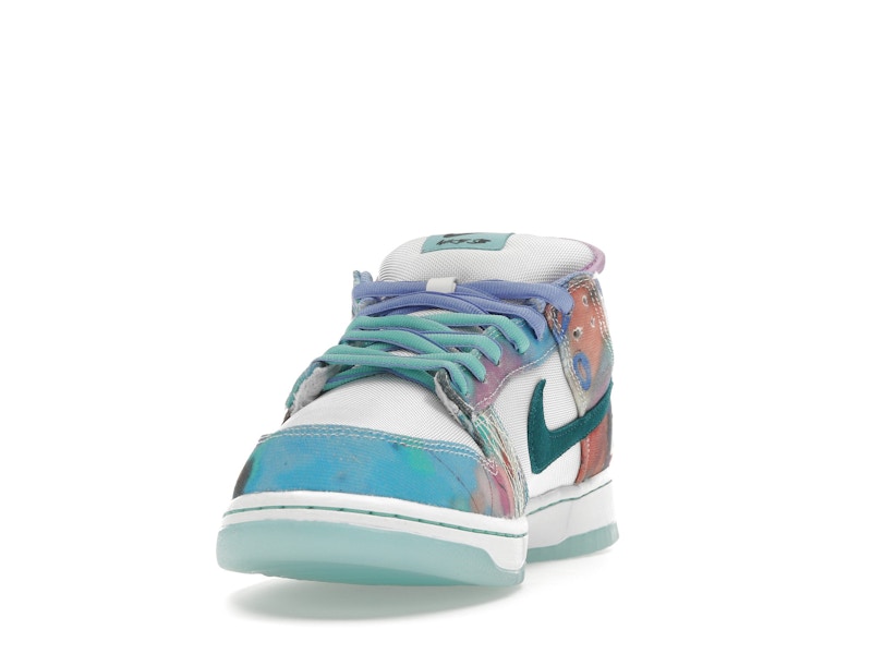 Nike SB Dunk Low Futura Laboratories Bleached Aqua - image 12