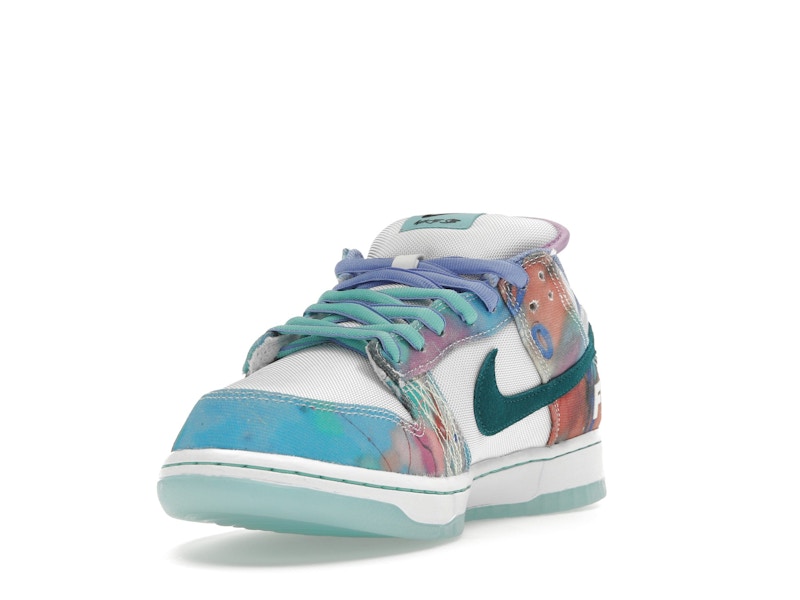 Nike SB Dunk Low Futura Laboratories Bleached Aqua - image 13