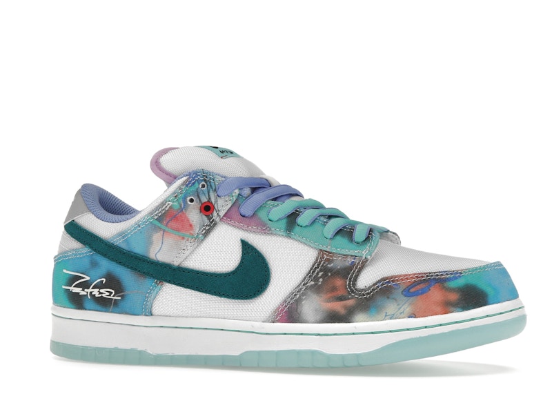 Nike SB Dunk Low Futura Laboratories Bleached Aqua - image 3