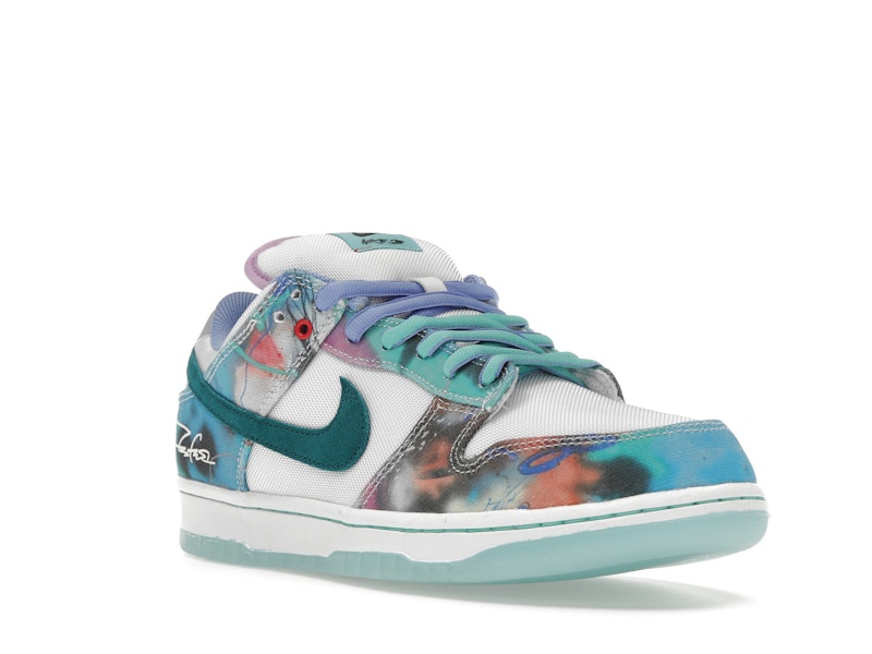 Nike SB Dunk Low Futura Laboratories Bleached Aqua - image 6