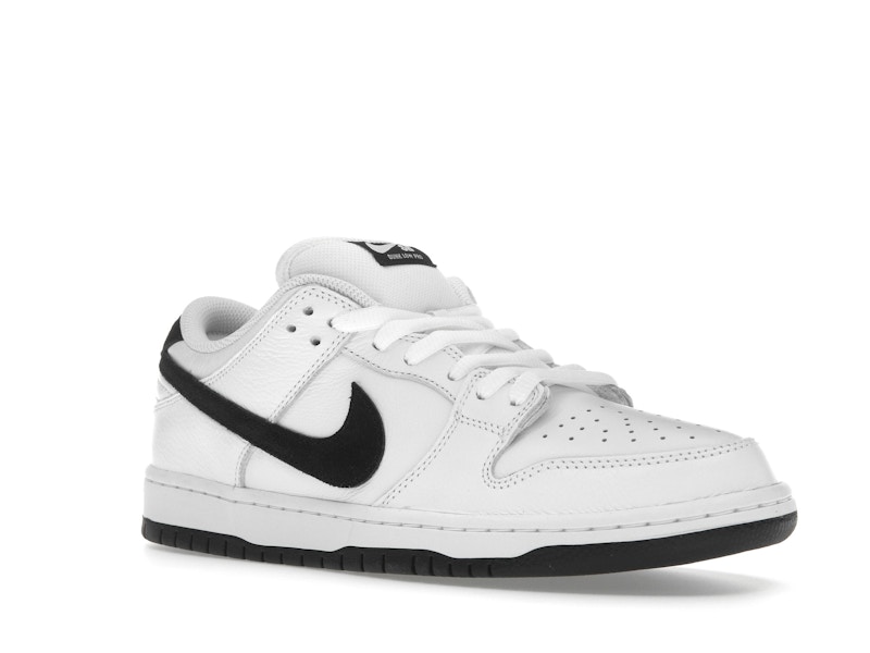 Nike SB Dunk Low White Black - image 5