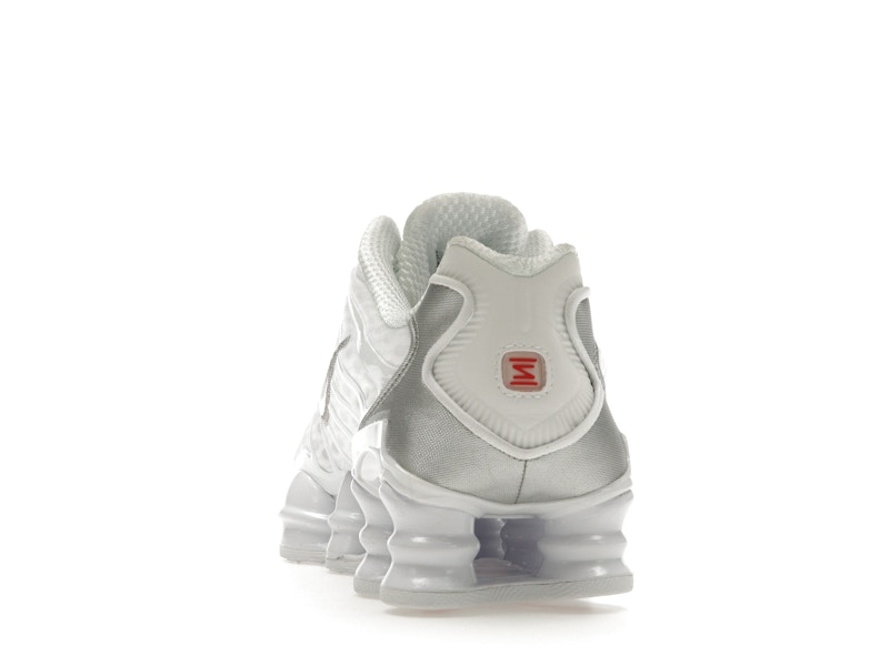 Nike Shox TL White Metallic Silver Max Orange (Women's) - image 27