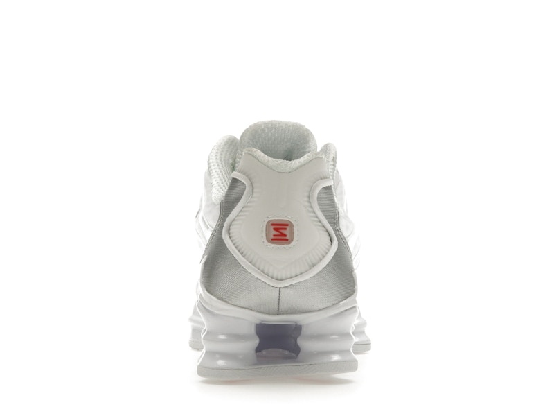 Nike Shox TL White Metallic Silver Max Orange (Women's) - image 28