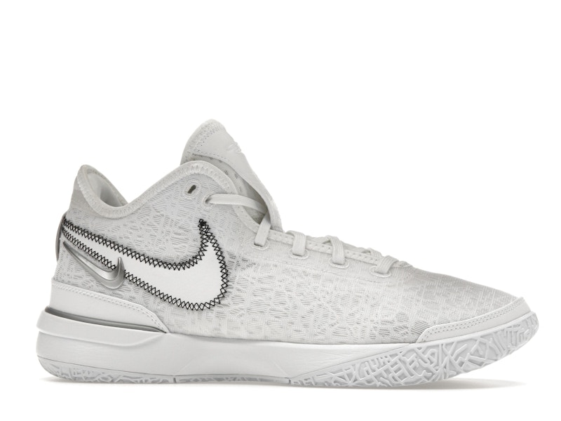 Nike Zoom LeBron NXXT Gen White Metallic Silver - image 2
