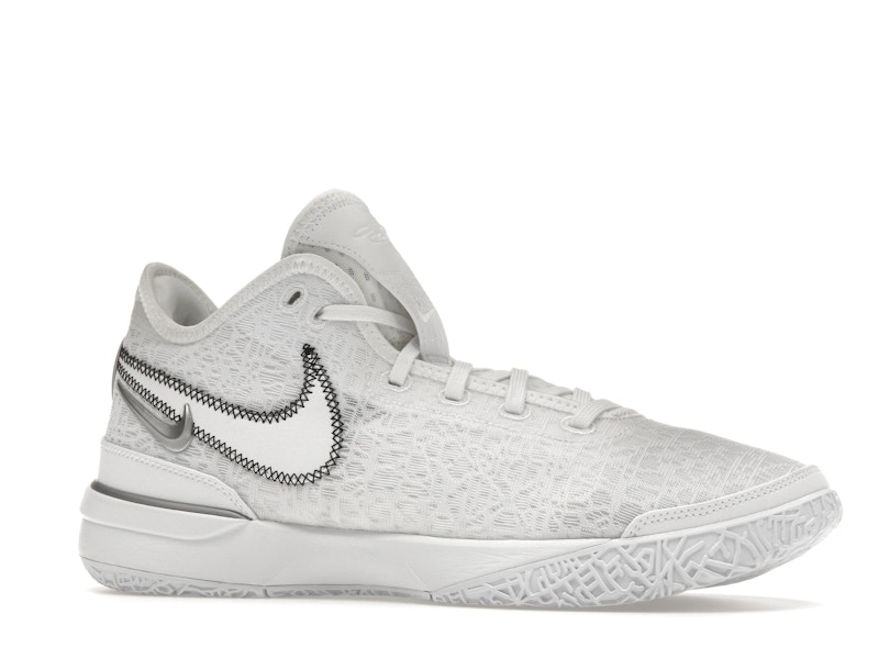 Nike Zoom LeBron NXXT Gen White Metallic Silver - image 3