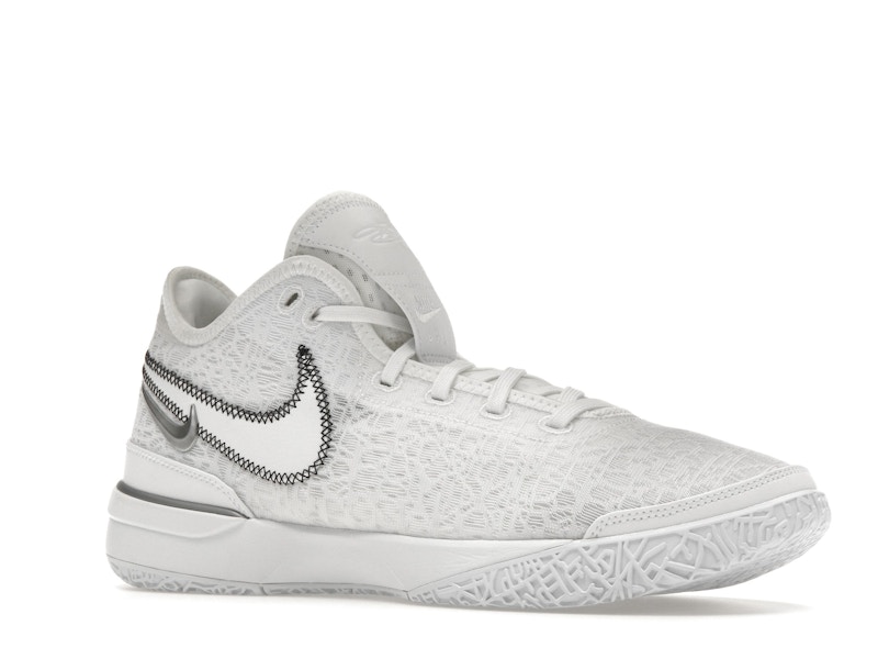 Nike Zoom LeBron NXXT Gen White Metallic Silver - image 4