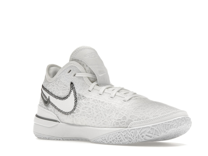 Nike Zoom LeBron NXXT Gen White Metallic Silver - image 5