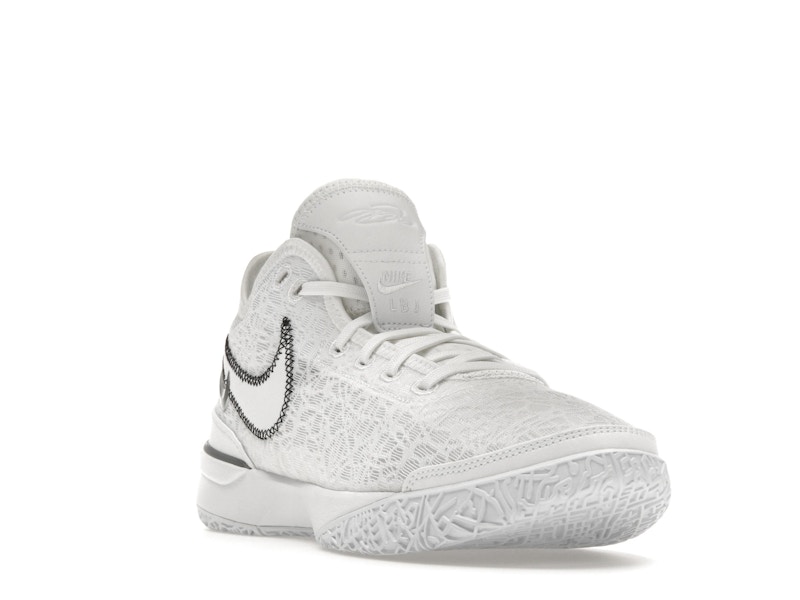 Nike Zoom LeBron NXXT Gen White Metallic Silver - image 7