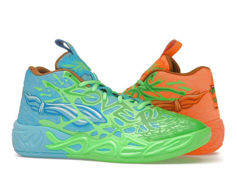 Puma LaMelo Ball MB.04 Teenage Mutant Ninja Turtles Leonardo & Michelangelo - image 3