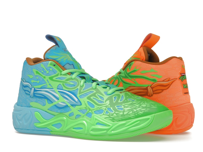Puma LaMelo Ball MB.04 Teenage Mutant Ninja Turtles Leonardo & Michelangelo - image 4