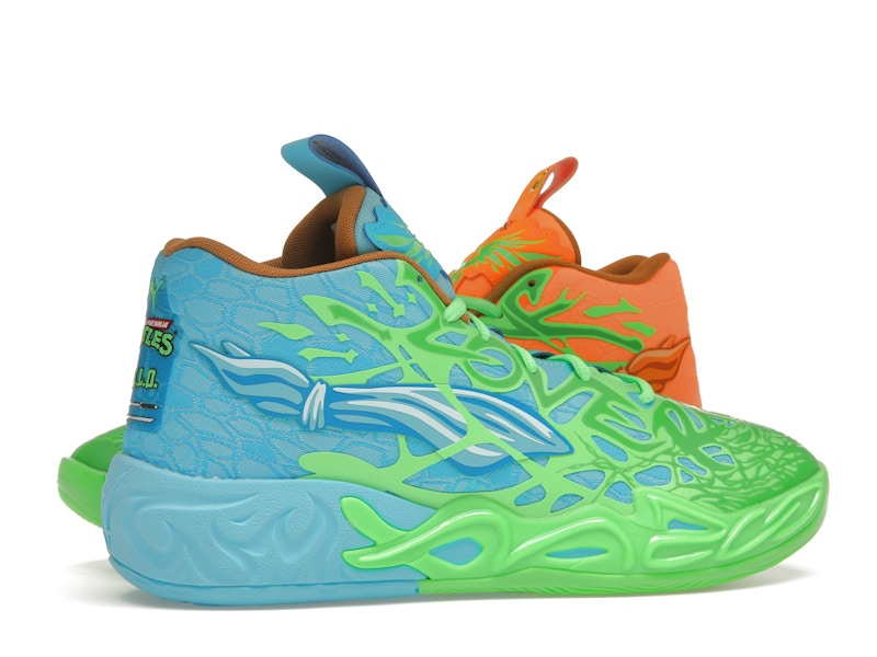 Puma LaMelo Ball MB.04 Teenage Mutant Ninja Turtles Leonardo & Michelangelo - image 35