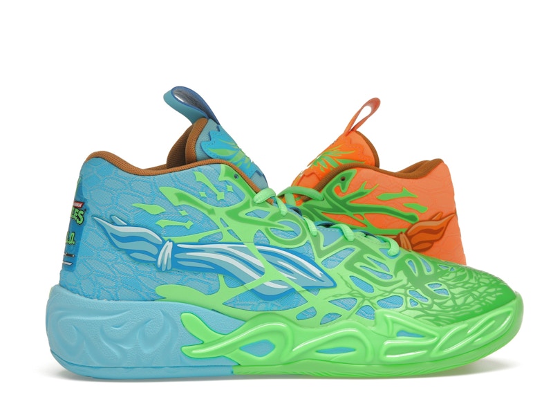 Puma LaMelo Ball MB.04 Teenage Mutant Ninja Turtles Leonardo & Michelangelo - image 36