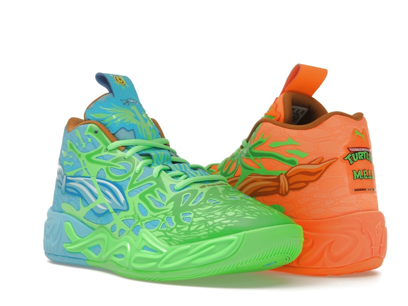Puma LaMelo Ball MB.04 Teenage Mutant Ninja Turtles Leonardo & Michelangelo - image 6