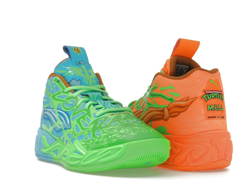 Puma LaMelo Ball MB.04 Teenage Mutant Ninja Turtles Leonardo & Michelangelo - image 7
