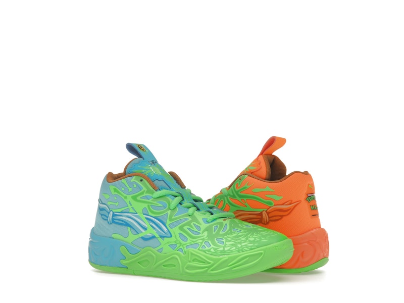 Puma LaMelo Ball MB.04 Teenage Mutant Ninja Turtles Leonardo & Michelangelo (PS) - image 4
