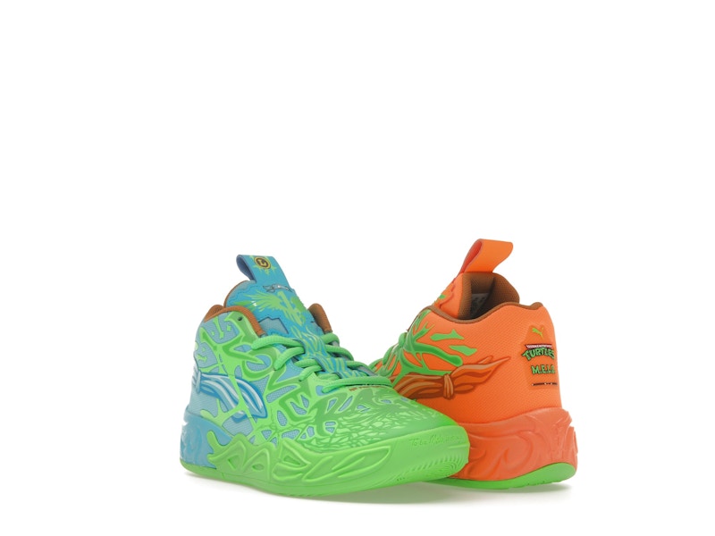 Puma LaMelo Ball MB.04 Teenage Mutant Ninja Turtles Leonardo & Michelangelo (PS) - image 6