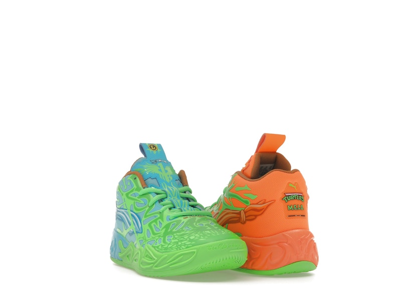Puma LaMelo Ball MB.04 Teenage Mutant Ninja Turtles Leonardo & Michelangelo (PS) - image 7