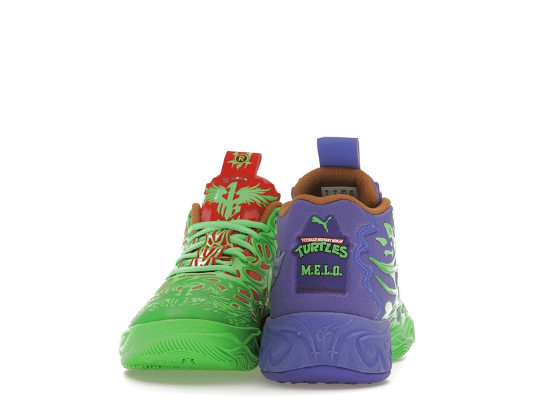 Puma LaMelo Ball MB.04 Teenage Mutant Ninja Turtles Raphael and Donatello (GS) - image 11