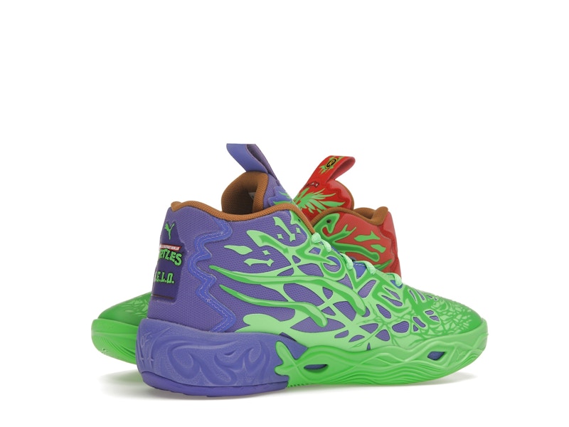 Puma LaMelo Ball MB.04 Teenage Mutant Ninja Turtles Raphael and Donatello (GS) - image 16