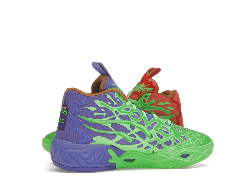 Puma LaMelo Ball MB.04 Teenage Mutant Ninja Turtles Raphael and Donatello (GS) - image 17