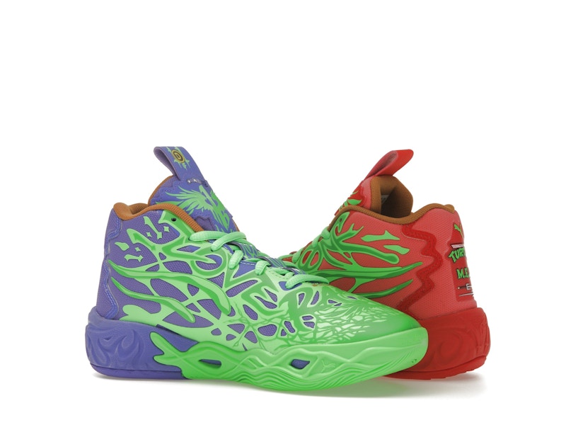 Puma LaMelo Ball MB.04 Teenage Mutant Ninja Turtles Raphael and Donatello (GS) - image 22
