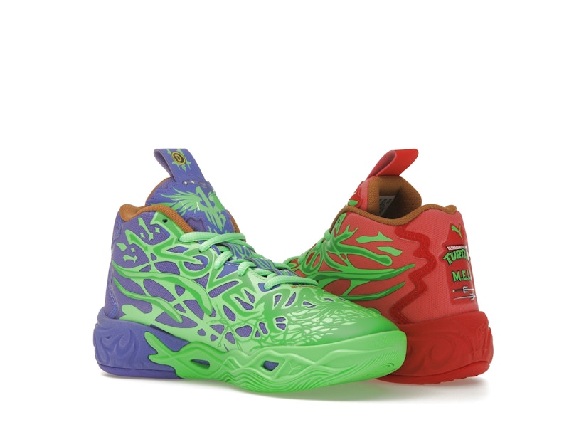 Puma LaMelo Ball MB.04 Teenage Mutant Ninja Turtles Raphael and Donatello (GS) - image 23