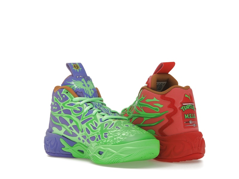 Puma LaMelo Ball MB.04 Teenage Mutant Ninja Turtles Raphael and Donatello (GS) - image 24