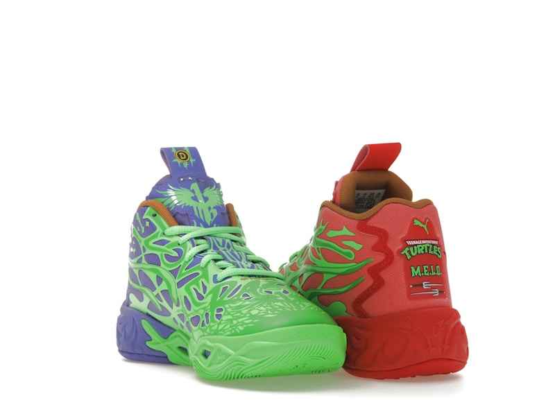 Puma LaMelo Ball MB.04 Teenage Mutant Ninja Turtles Raphael and Donatello (GS) - image 25