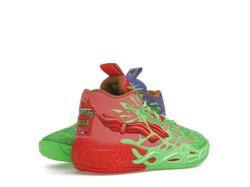 Puma LaMelo Ball MB.04 Teenage Mutant Ninja Turtles Raphael and Donatello (GS) - image 33