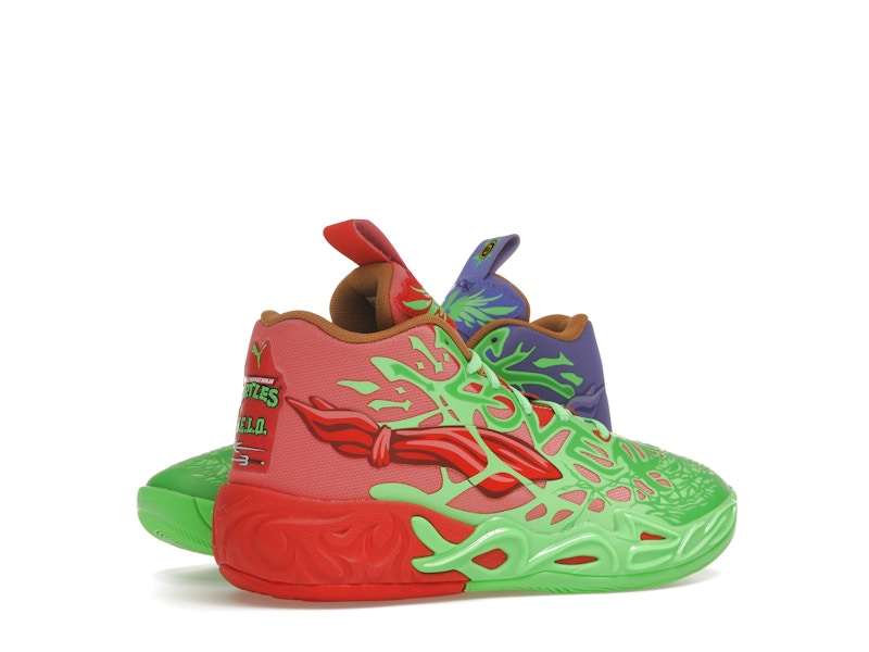 Puma LaMelo Ball MB.04 Teenage Mutant Ninja Turtles Raphael and Donatello (GS) - image 34