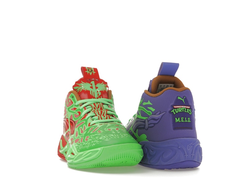 Puma LaMelo Ball MB.04 Teenage Mutant Ninja Turtles Raphael and Donatello (GS) - image 8