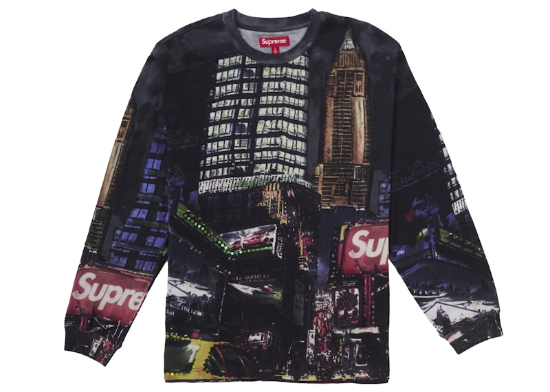 Supreme Skyline Sequin L/S Top Night