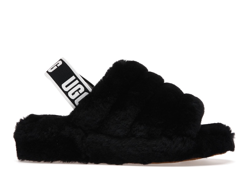 UGG Fluff Yeah Slide Black (Women's) - image 2