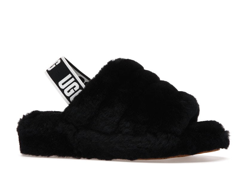 UGG Fluff Yeah Slide Black (Women's) - image 3