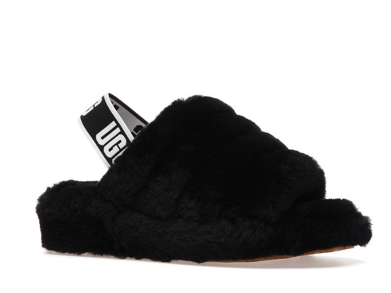 UGG Fluff Yeah Slide Black (Women's) - image 4
