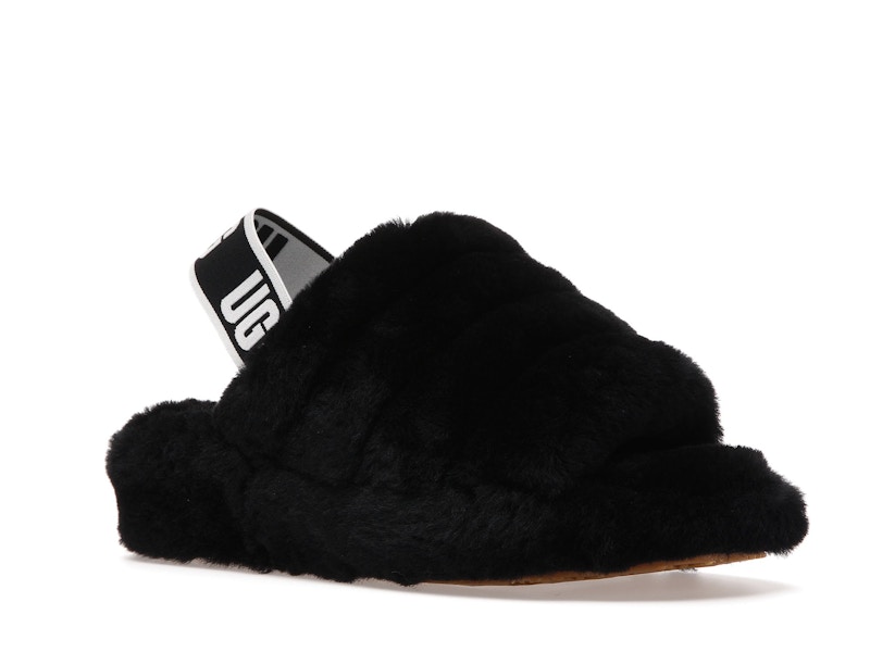 UGG Fluff Yeah Slide Black (Women's) - image 5
